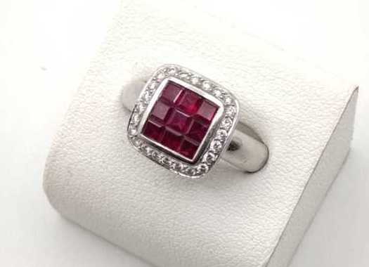 宝石買取 ルビー 指輪 Pt900